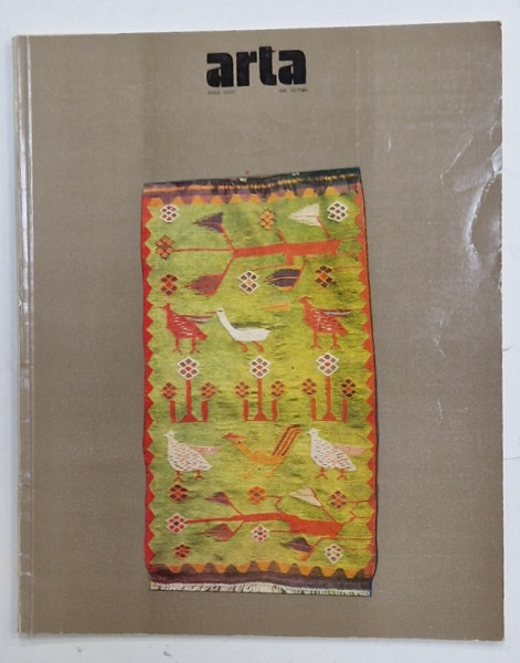 ARTA , REVISTA A UNIUNII ARTISTILOR PLASTICI DIN R.S.R. , NR.10 , 1984