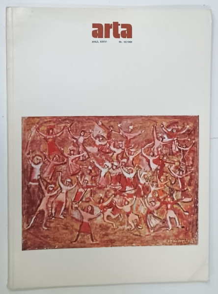 ARTA , REVISTA UNIUNII ARTISTILOR PLASTICI DIN ROMANIA , NR. 10 , 1989