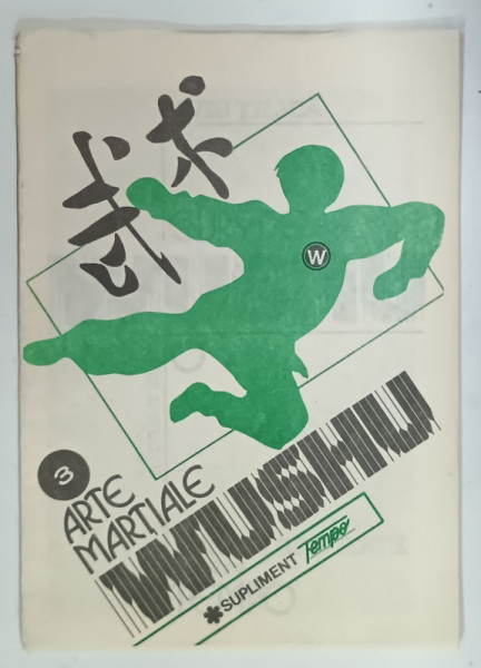ARTE MARTIALE, WUSHU de LIVIU TILICA, ANII '80, PAGINILE NU SUNT LIPITE BINE