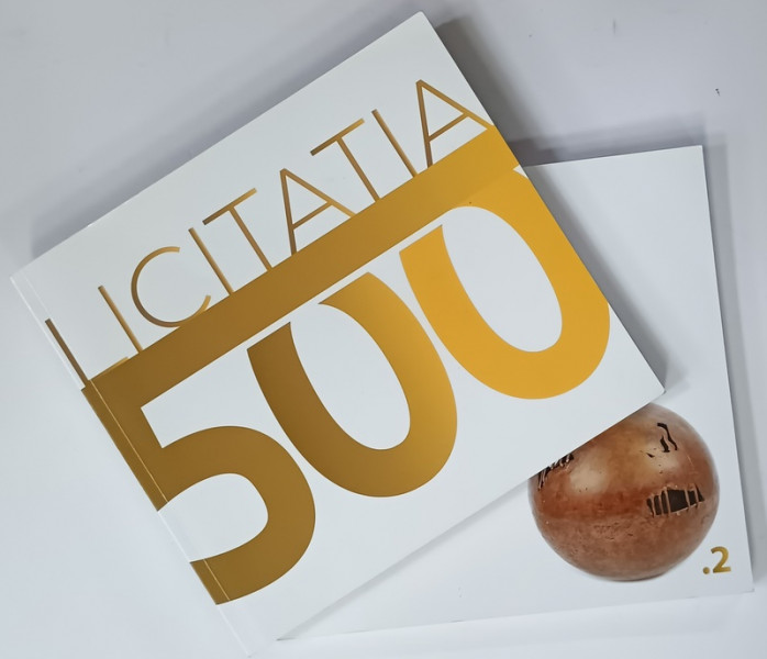 ARTMARK , LICITATIA NR. 500 , CATALOAGE , VOLUMELE I - II , 2023