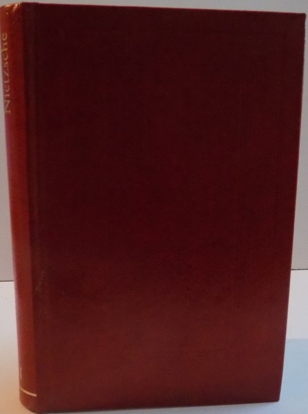 ASA GRAIT-A ZARATHUSTRA , O CARTE PENTRU TOTI SI NICI UNUL , 1997 , LIPSA PAGINA DE TITLU