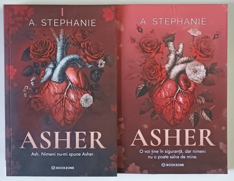 ASHER , VOLUMELE I - II , roman de A. STEPHANIE , 2025
