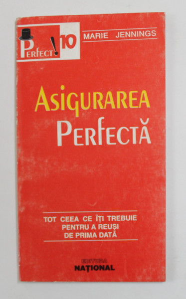 ASIGURAREA PERFECTA de MARIE JENNINGS , 1998