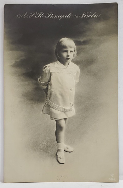 A.S.R. PRINCIPELE NICOLAE , FOTO. LEIPZIG , TIP CARTE POSTALA , INCEPUTUL SEC. XX