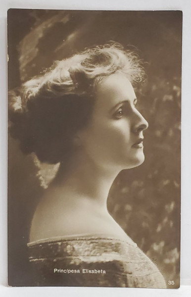 A.S.R. PRINCIPESA ELISABETA , FOTO. VOINESCU , TIP CARTE POSTALA , INCEPUTUL SEC. XX