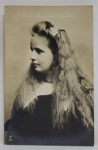 A.S.R. PRINCIPESA ELISAVETA , FOTOGRAFIE TIP CARTE POSTALA , INCEPUTUL SEC. XX
