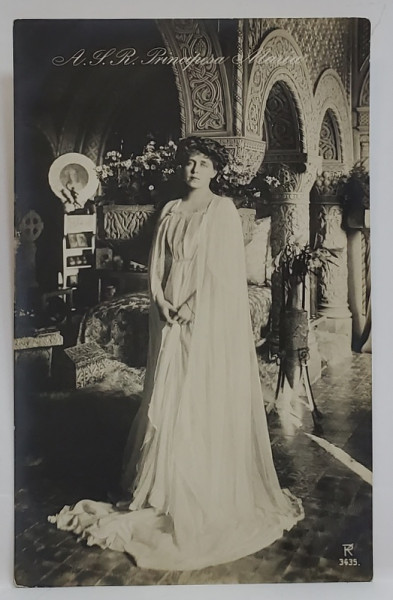 A.S.R. PRINCIPESA MARIA , FOTOGRAFIE TIP CARTE POSTALA , INCEPUTUL SEC. XX