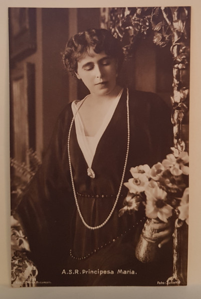 A.S.R. PRINCIPESA MARIA , STUDIO JULIETTA , FOTOGRAFIE TIP CARTE POSTALA , INCEPUTUL SECOLULUI XX