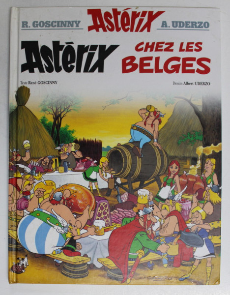 ASTERIX CHEZ LES BELGES , texte RENE GOSCINNY , dessins ALBERT UDERZO , 1999
