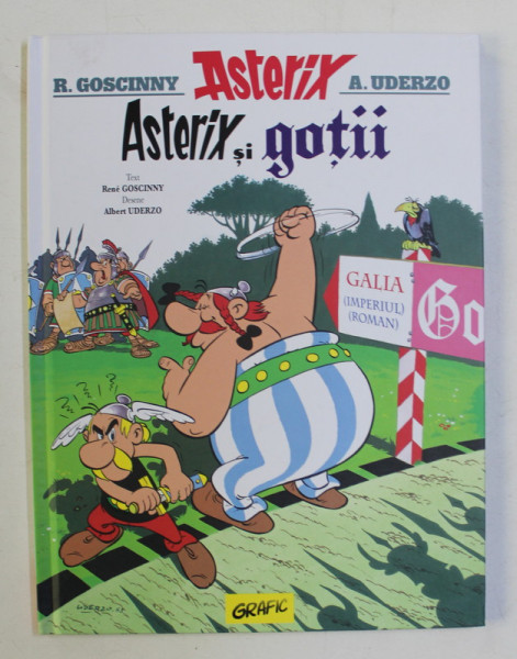 ASTERIX SI GOTII , desene de ALBERT UDERZO , text de RENE GOSCINNY , 2019