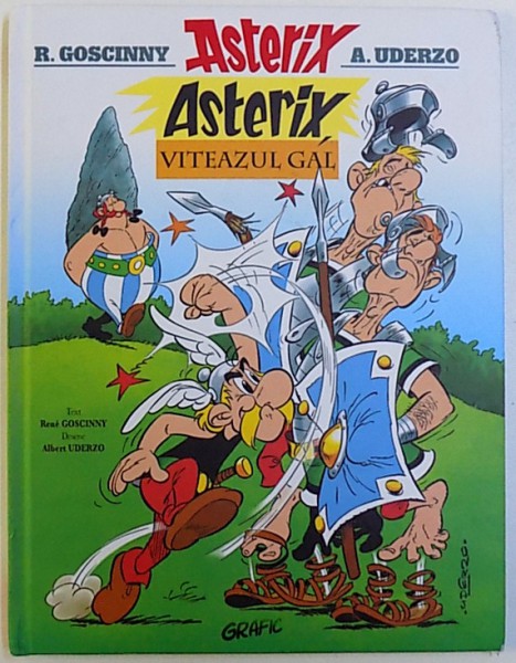 ASTERIX  - VITEAZUL GAL , text RENE GOSCINNY , desene de ALBERT UDERZO , 2017