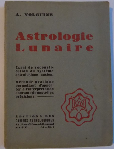 ASTROLOGIE LUNAIRE