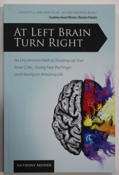 AT LEFT BRAIN TURN RIGHT by ANTHONY MEINDL , 2012