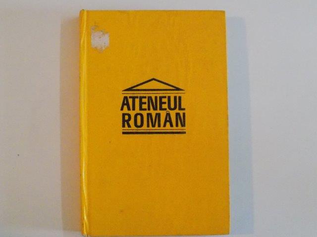 ATENEUL ROMAN , MONOGRAFIE de VIRGIL CANDEA , ION ZAMFIRESCU , VASILE MOGA , 1976