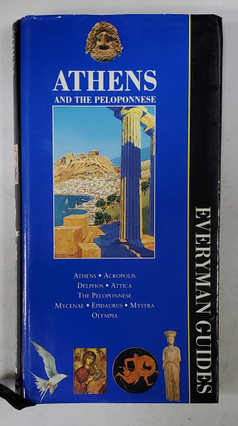 ATHENS AND THE PELOPONNESE , EYERMAN GUIDES , 1995