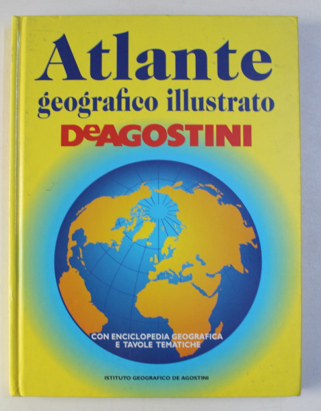 ATLANTE - geografico illustrato DE AGOSTINI , 1996