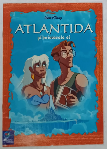 ATLANTIDA SI MISTERELE EI de WALT DISNEY , CARTE DE COLORAT , 2001