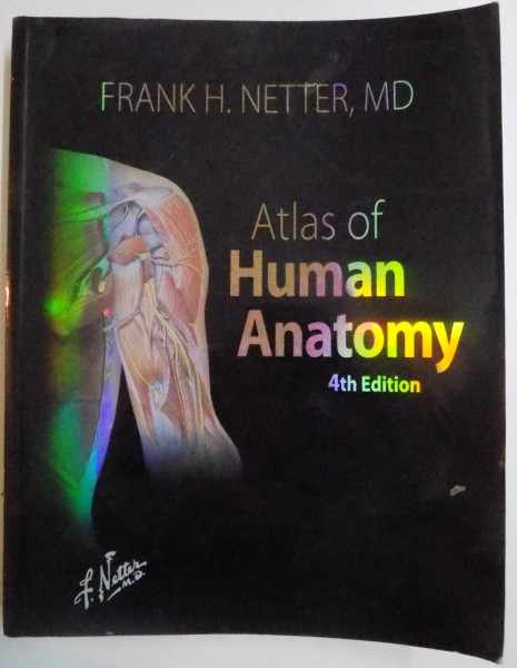 ATLAS OF HUMAN ANATOMY de FRANK H. NETTER