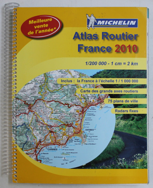 ATLAS ROUTIER FRANCE  , 1/ 200000 , 2010