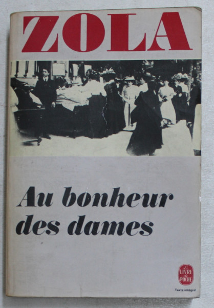 AU BONHEUR DES DAMES par ZOLA