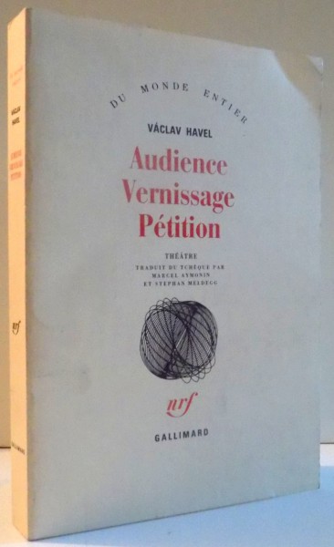 AUDIENCE VERNISSAGE PETITION , THEATRE de VACLAV HAVEL , 1978