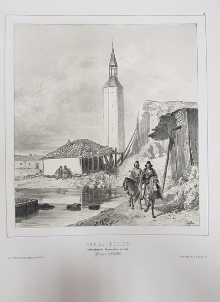 Auguste Raffet (1804-1860) - Tour de l'horloge, 11 Iulie 1837