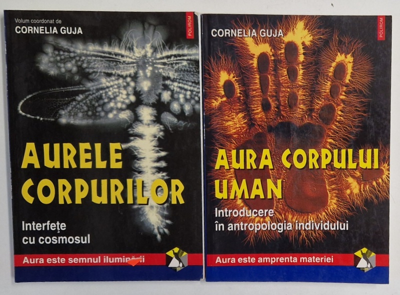 AURELE CORPURILOR / AURA CORPULUI UMAN , 2 VOLUME de CORNELIA GUJA , 2000