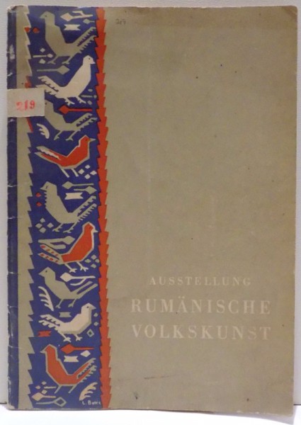 AUSSTELLUNG RUMANISCHE VOLKSKUNST , 1942