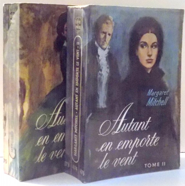 AUTANT EN EMPORTE LE VENT par MARGARET MITCHELL, TOME I-II , 1967