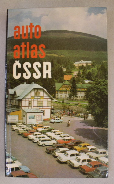 AUTO ATLAS C.S.S.R. , SCARA 1 : 400.000 , TEXT IN LIMBA CEHA , 1971