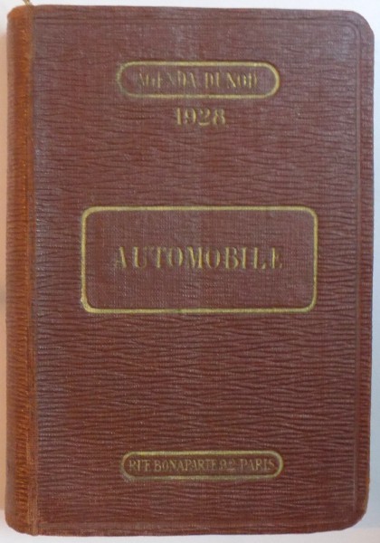 AUTOMOBILE par GABRIEL LIENHARD, PARIS  1928