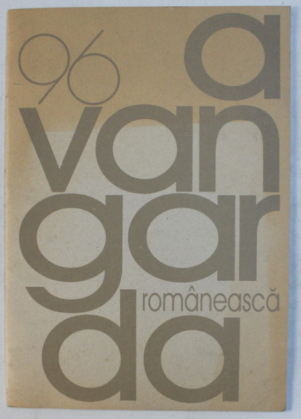 AVANGARDA ROMANEASCA ' 96
