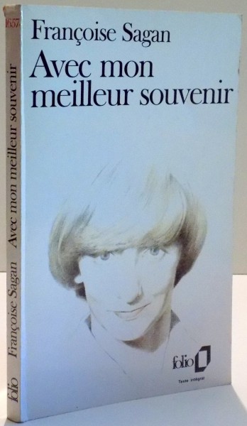 AVEC MON MEILLEUR SOUVENIR par FRANCOISE SAGAN , 1984