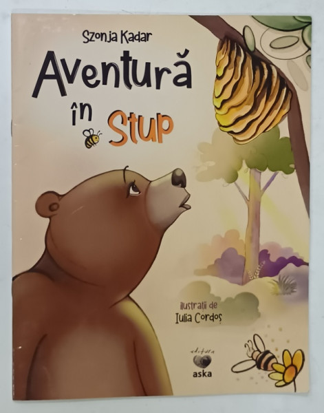 AVENTURA IN STUP de SZONJA KADAR , ilustratii de IULIA CORDOS , 2021