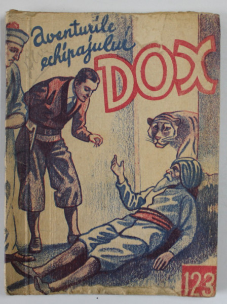 AVENTURILE ECHIPAJULUI DOX , NR. 123 , ROMAN FOILETON , APARITIE SAPTAMANALA ,  1935