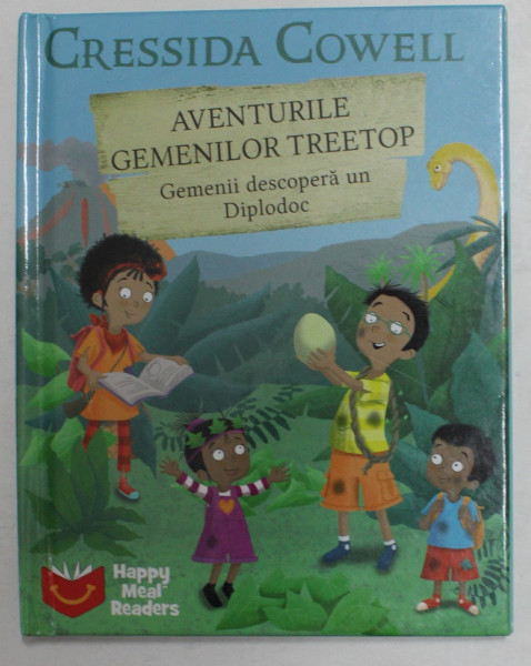 AVENTURILE GEMENILOR TREETOP - GEMENII DESCOPERA UN DIPLODOC de CRESSIDA COWELL , 2018 ,