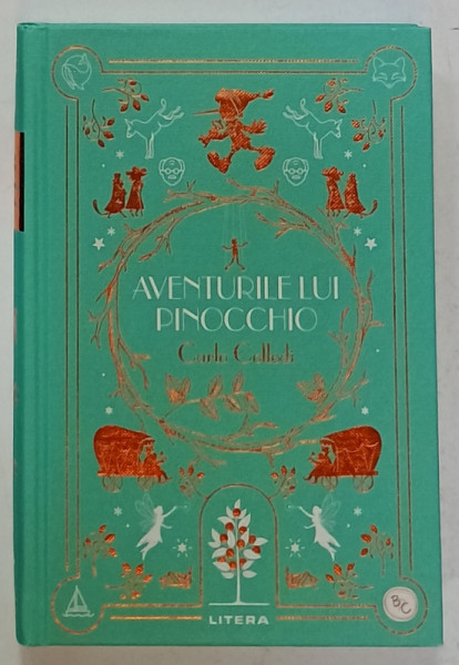AVENTURILE LUI PINOCCHIO de CARLO COLODI , ilustratii ide CARLO CHIOSTRI , 2024 , COPERTA CARTONATA