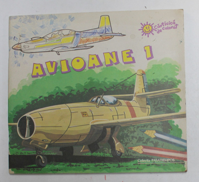 AVIOANE 1 - CARTICICA DE COLORAT , ANII '70