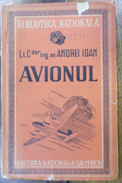 Avionul de Andrei Ioan , 1942