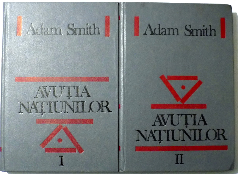 AVUTIA NATIUNILOR, VOL. I-II de ADAM SMITH , 1992