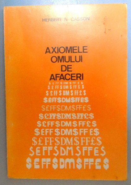 AXIOMELE OMULUI DE AFACERI , 1993