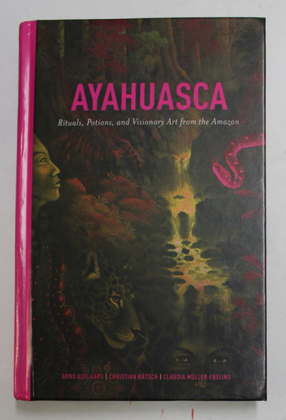 AYAHUASCA - RITUALS , POTIONS , AND VISIONARY ART FROM  THE  AMAZON  by ARNO ADELAARS ...CLAUDIA MULLER - EBELING , 2016