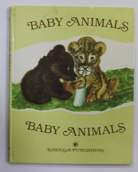 BABY ANIMALS - BABIES OF THE ZOO by SAMUIL MARSHAK / THE BAD LITTLE BEAR - CUB by AGNIA BARTO / ONE  , TWO , THREE by ALEXEI LAPTEV , 1989 , COTORUL CU DEFECTE