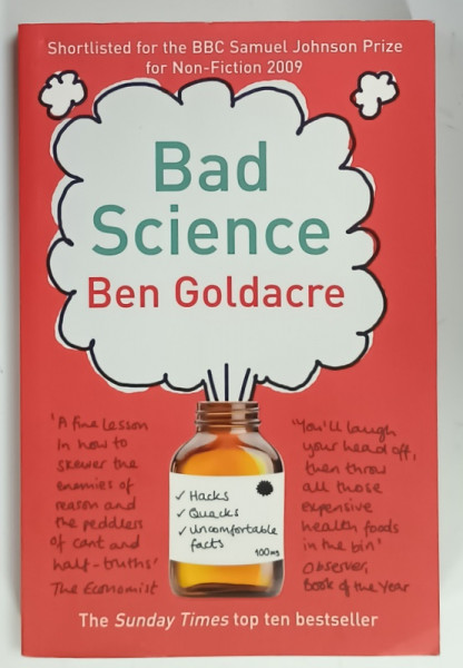 BAD SCIENCE by BEN GOLDACRE , 2009