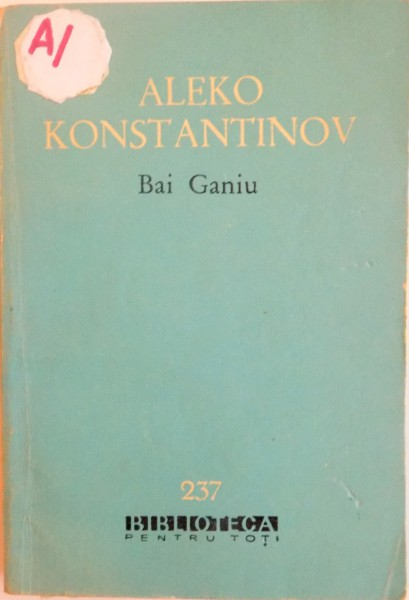 BAI GANIU de ALEKO KONSTANTINOV , 1964