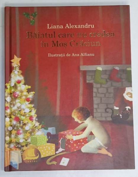 BAIATUL CARE NU CREDEA IN MOS CRACIUN de LIANA ALEXANDRU , ilustratii de ANA ALFIANU , 2019