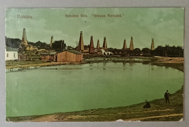 BAICOI , SONDELE SOCIETATII ' STEAUA ROMANA ' , CARTE POSTALA , 1907