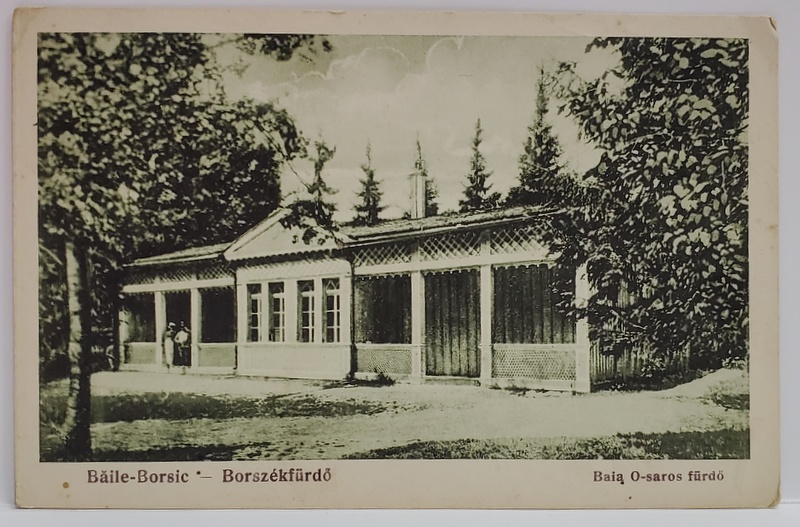 BAILE BORSEC , PAVILION DE BAI , CARTE POSTALA ILUSTRATA , 1926