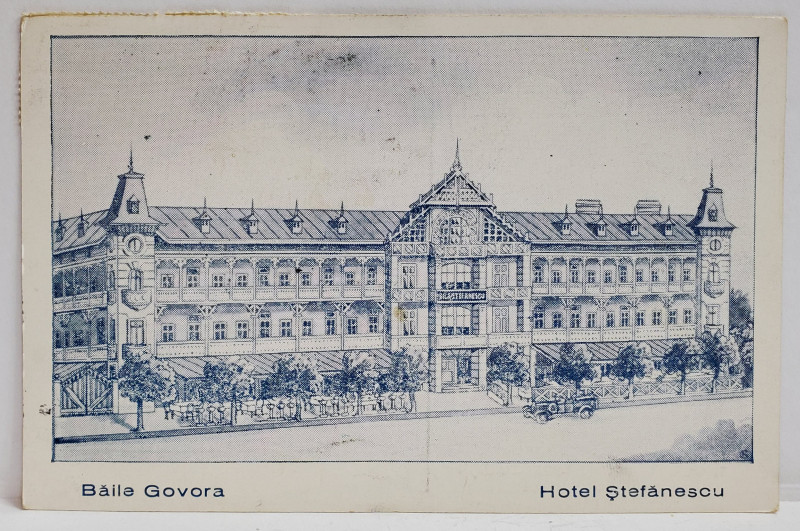 BAILE GOVORA , HOTEL STEFANESCU , ANII '30