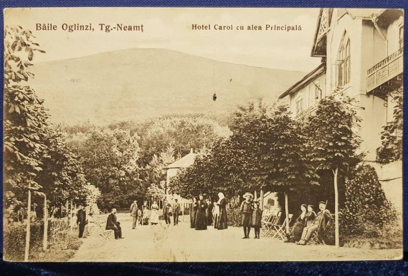 BAILE OGLINZI, TG.-NEAMT - HOTEL CAROL CU ALEA PRINCIPALA
